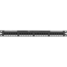 Panduit NK6PPG24Y 24-Port Network Patch Panel 24 x RJ-45 24 x RJ-45 24 x RJ-11