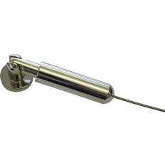 Tende Gardinia Set Con Cavo Per Tende Race Montaggio A Muro O Alcova 5 Metri Metallo Cromato