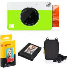 Kodak printomatic Kodak Printomatic Instant Camera Green Bundle with Zink Paper Case and Album