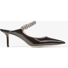 Noir Escarpins et Talons Jimmy Choo Bing 65 Embellished High Heel Mules - Women's