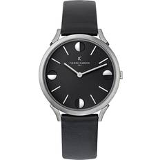 Pierre Cardin black unisexs analogue pigalle half moon cpi.2010