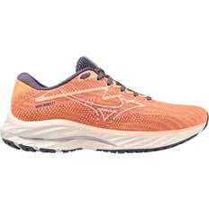 Wave rider 27 Mizuno Wave Rider 27 Coral Reef/Snow White Women's Shoes Red Women's