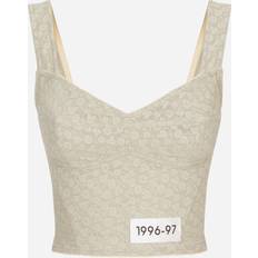 Baumwolle Korsetts Dolce & Gabbana KIM corset light_grey_5