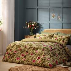 Wylder Nature Nature of Bloom Poppy Duvet Cover Green