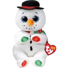 Weatherby TY Weatherby Snowman Christmas Beanie Belly