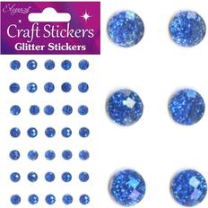 Eleganza Oaktree UK Ltd Glitter Gems 8mm Royal Blue