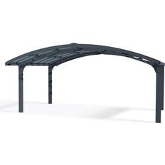 Abris voitures Palram Canopia Carport Arizona Double 28.6 m² Gris Anthracite (Surface du bâtiment )