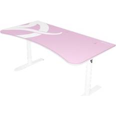 Arozzi Arena Fratello Gaming Desk - White/Pink