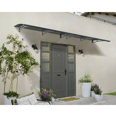 Equipos de techo Gris Canopia Marquesina Para Puerta Aquila 412 x 91.5 x 17.5 cm Gris