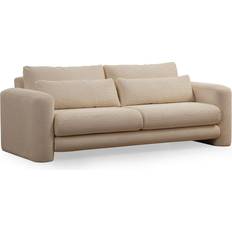 Trademax Soffor Trademax Makhan Beige Soffa 215cm 3-sits