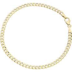Luigi Merano Armband Panzerkette glanz, Gold 585 Luigi Merano Gold
