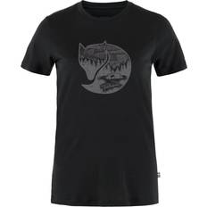 Abisko t shirt Fjällräven T-shirt Abisko Wool Fox Womens SS