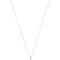 Isabel Bernard 14 Karat Necklace With Circle - Silver