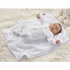 Kinder Valley honeycomb blanket white