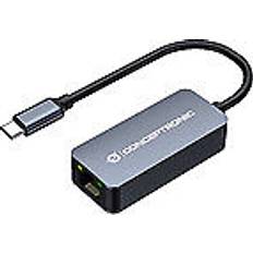 Netwerkkaarten en Bluetooth-adapters Conceptronic Adapter USB-C RJ45 10/100/1000/2500 0.15m