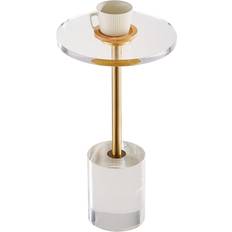 VEVOR Clear End Acrylic Side Base Small Table