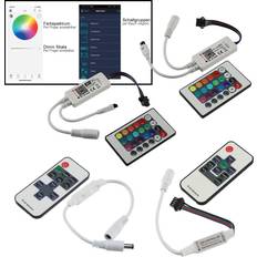 Beleuchtungs-Fernbedienungen CHILITEC Funk-controller für led-stripes mit fernbedienung, 12-24v, 72watt Beleuchtung-Fernbedienung