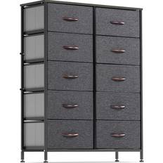 Polyester Chest of Drawers TEAMIX Waytrim Modern Chest of Drawer