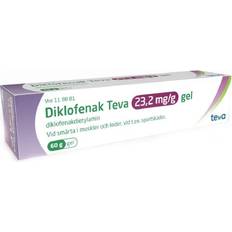 Diklofenak Diklofenak Teva, gel 23,2 mg/g