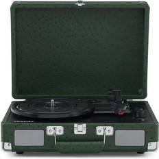 Verde Tocadiscos Crosley Cruiser Deluxe Plus