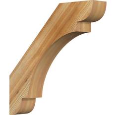 Ekena Millwork 4""W Rough Sawn Knee Brace, Cedar"