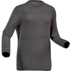 Girls - Grey Base Layer Wedze Kids’ Ski Base Layer Seamless Top Bl Grey