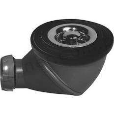 Wirquin Siphon Tycner Trap til Brusebad JAMES Fi50mm Med Champignon Krom Top-Renset