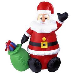 Uppblåsbar Lysande Tomte