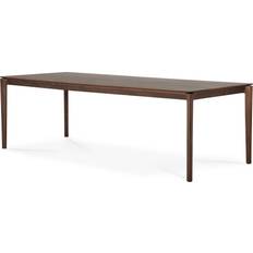 Ek - Trä Matbord Ethnicraft Bok Mörkbetsad Matbord 35x240cm