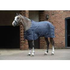 Equestrian Saxon 1200D PP Stable Standard Neck - Navy Plaid