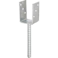 Ground Anchors & Column Shoes Alberts U-Pfostenträger ETA-10/0210 71x100x200x60mm TZN