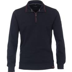 Casamoda Half Zip Sweater - Dark Blue