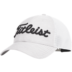 White Caps Titleist Players Space Dye Mesh Cap - White/Black