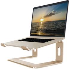 SOUNDANCE Laptop-Ständer, Aluminium-Computer-Erhöhung, ergonomischer Laptop-Ständer für den Schreibtisch, Metall-Halterung, kompatibel mit 10 bis 15,6 Zoll Notebook-Computern