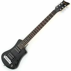 Höfner Instrumentos de cuerda Höfner Shorty Deluxe Black Guitarra eléctrica