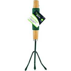 Green Blade Grip Handle Hand Rake