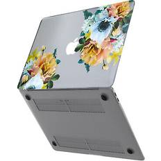 Avizar Rigide Design Fleurs Noir p. MacBook Air 13 2020 / 2019 / 2018