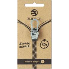 Zlideon ZlideOn Narrow Zipper XL, Silver, XL