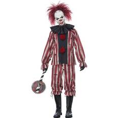 Vestidos de fiesta California Costumes Men's Nightmare Clown Costume Plus Size