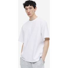H&M Herr Vit T-shirt COOLMAX Relaxed Fit