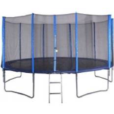 Trampoliner på tilbud Spartan Gear Economy Trampolin inkl. net og stige Ø 426cm