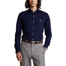 Rosa Camicie Polo Ralph Lauren Camicia Long Sleeve Shirt Cruise Navy Male