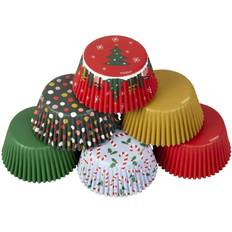 Muffin Cases Wilton Christmas Holiday Liners 150-Count Muffin Case