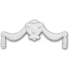 Moulures de plinthe Profhome Élément Décoratif 154005 Encadrement De Porte Design Intemporel Classique Blanc