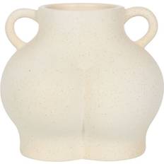 Something Different Cream Speckle Bum Plant Pot