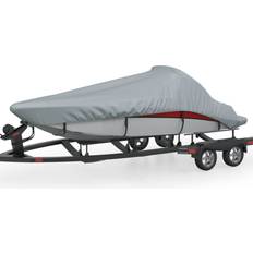 Boating vidaXL Boat Cover Grey 440x260 cm Boat Canopy Storage Cover Waterproof UV Rays