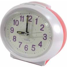 Alarm Clocks Loops Analogue Talking Alarm Clock Day and Time Snooze Funcion Battery Operated