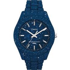 Timex Waterbury Ocean Plastic Watch in Navy END. Clothing