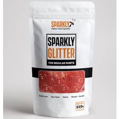 Glitter - Glimmer til maling, Rød