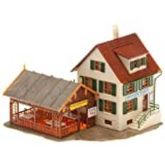 Maquetas Faller Village Inn with Pergola Bandstand Table & Chairs Model Kit 2